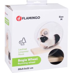 Flamingo plastmassist jooksuratas närilistele ø 18cm