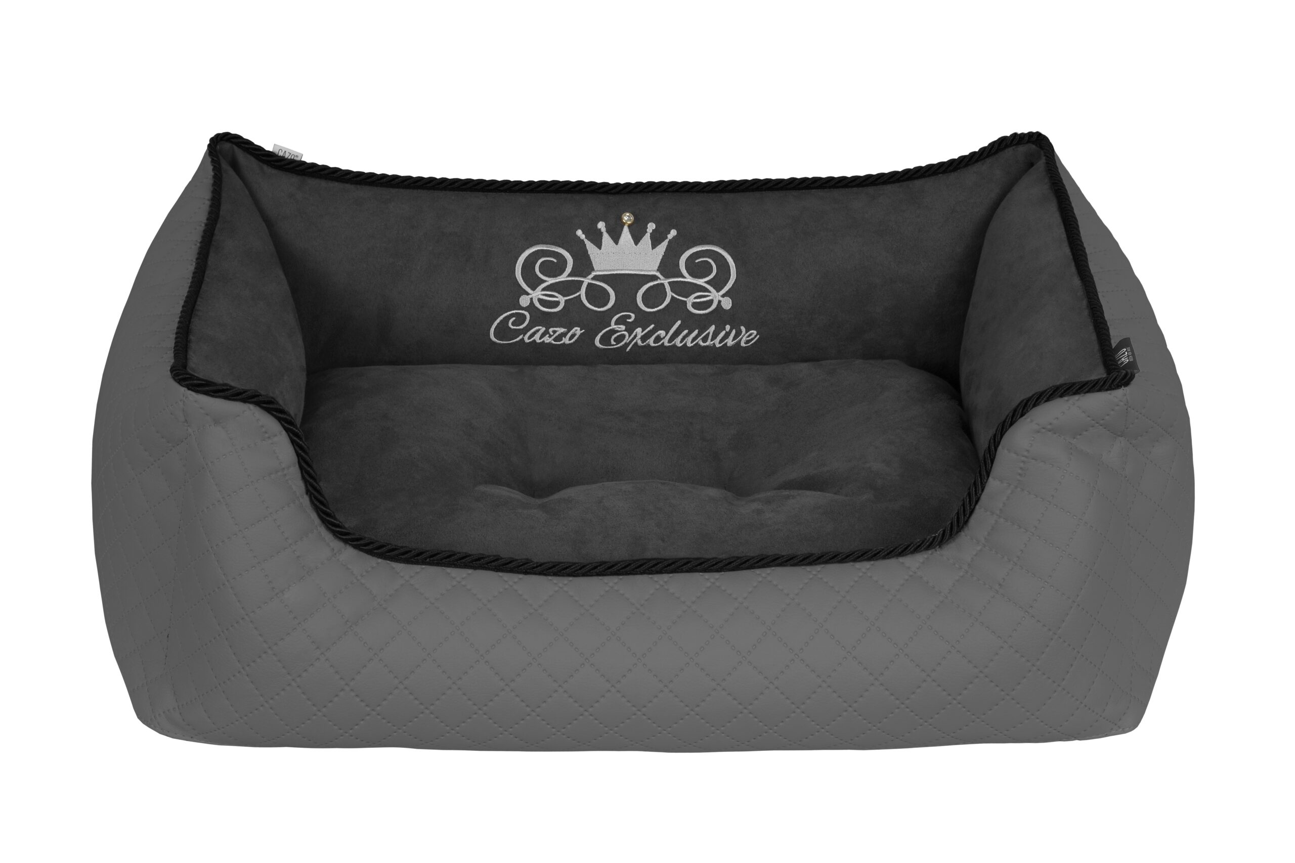 Cazo Soft Bed Royal Line hall pesa koertele 75x60cm 1 Cazo Soft Bed Royal Line hall pesa koertele 75x60cm