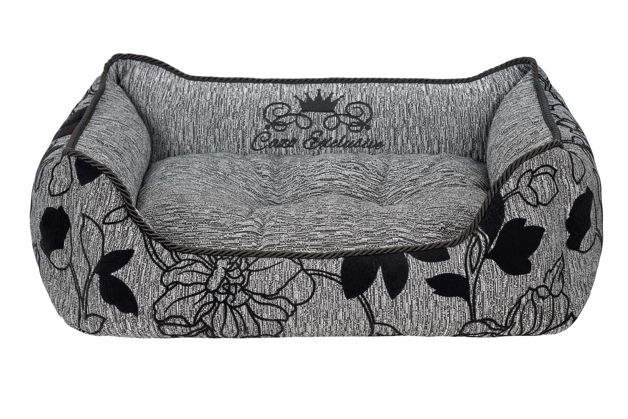 Cazo Exclusive Soft Bed Noir hall pesa koertele 75x60cm 1 Cazo Exclusive Soft Bed Noir hall pesa koertele 75x60cm