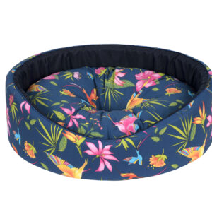 Cazo Foam Bed Cotton Flower pesa koertele 44x38cm