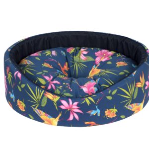 Cazo Foam Bed Cotton Flower pesa koertele 50x46cm