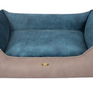 Cazo Soft Bed Velvet Turquoise pesa koertele 73x57cm