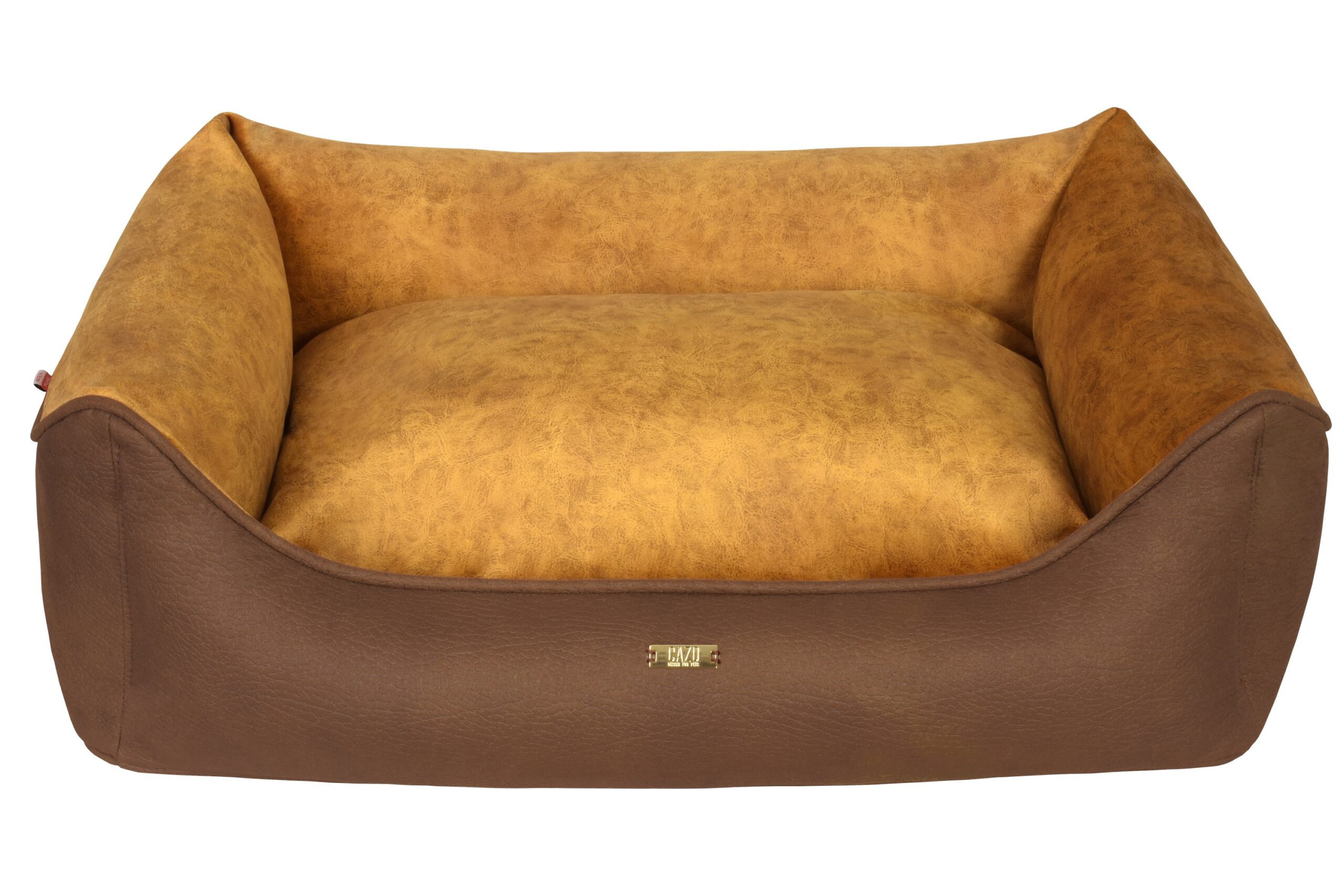 Cazo Soft Bed Velvet Gold pesa koertele 63x48cm 1 Cazo Soft Bed Velvet Gold pesa koertele 63x48cm