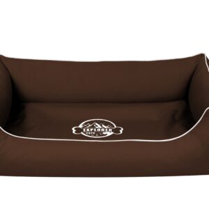 Cazo Outdoor Bed Maxy pruun pesa koertele 120x90cm