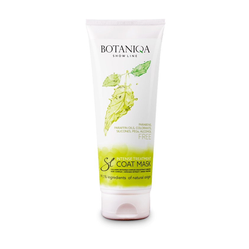 Botaniqa Show Line Intense Treatment Coat karvahooldus mask koertele 250ml 1 Botaniqa Show Line Intense Treatment Coat karvahooldus mask koertele 250ml