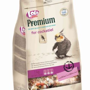 LoLo Pets Premium täissööt nümfkakaduudele 1kg