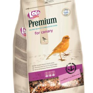 LoLo Pets Premium täissööt kanaarilindudele 1kg