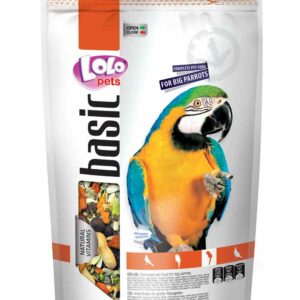 LoLo Pets Foody täissööt suurtele papagoidele 350g