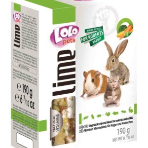 LoLo Pets mineraalkivi närilistele juurviljadega 190g