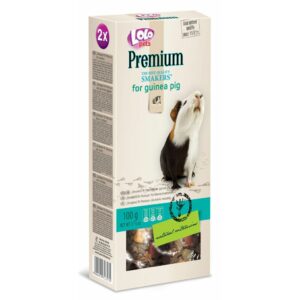 LoLo Pets Premium närimispulgad merisigadele 2tk 100g