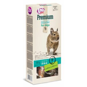 LoLo Pets Premium närimispulgad deegudele 2tk 100g
