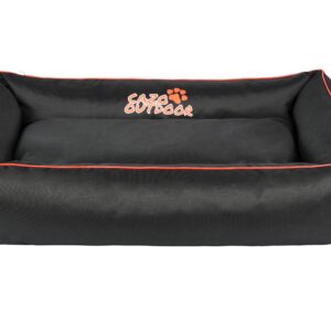 Cazo Outdoor Bed Maxy must pesa koertele 120x95cm