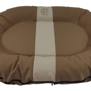 Cazo Oval Bed Oslo latte tooni pesa koertele 90x120x16cm