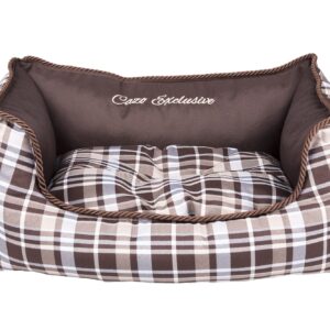 Cazo Soft Bed Scotland Line pruun pesa koertele 75x60cm