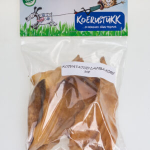 Koerustükk - Kuivatatud lambakõrv 50g