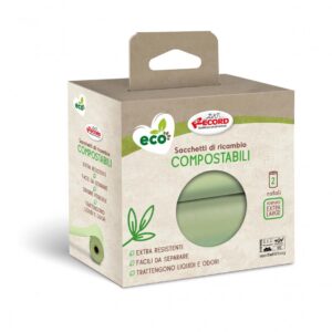 Record Eco XL rohelised kakakotid 2 rulli 23x33cm