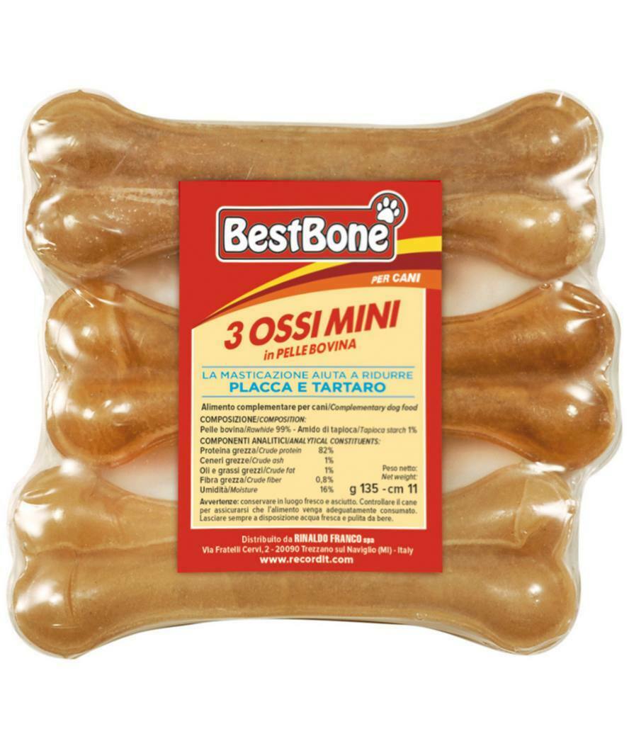 Best Bone presskont koertele 3tk 11cm 135g 1 Best Bone presskont koertele 3tk 11cm 135g