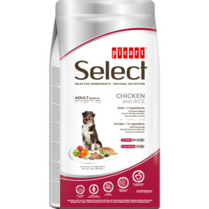Select Adult Medium Chicken and Rice koeratoit 3kg