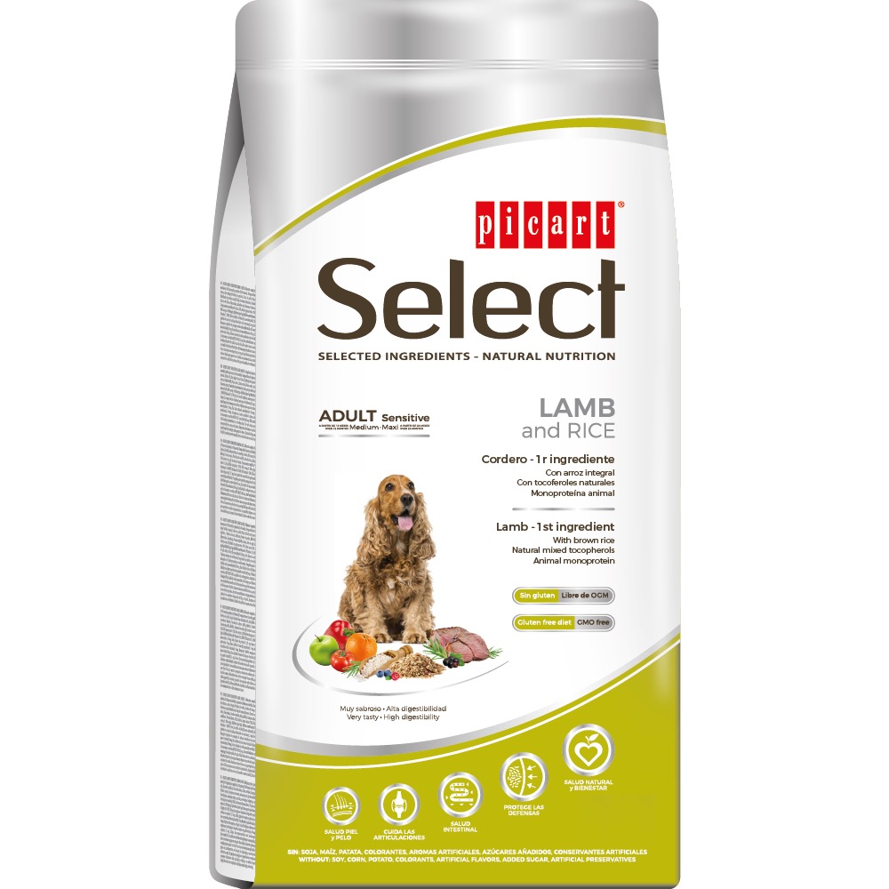 Select Adult Sensitive Lamb and Rice koeratoit 3kg 1 Select Adult Sensitive Lamb and Rice koeratoit 3kg