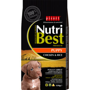 Nutribest Puppy Chicken And Rice koeratoit 15kg