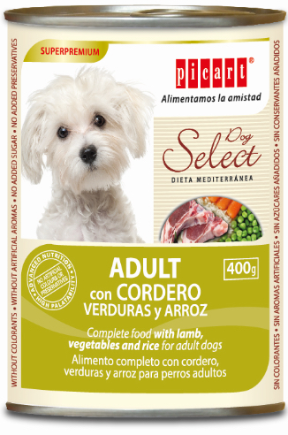Select Adult Lamb konserv koertele 400g 1 Select Adult Lamb konserv koertele 400g