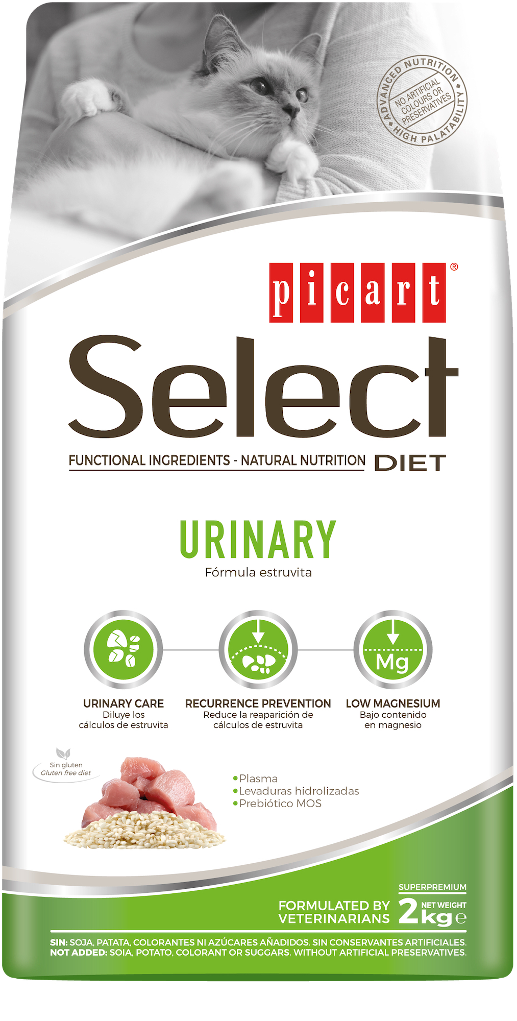 Select Diet Urinary kassitoit 2kg 1 Select Diet Urinary kassitoit 2kg