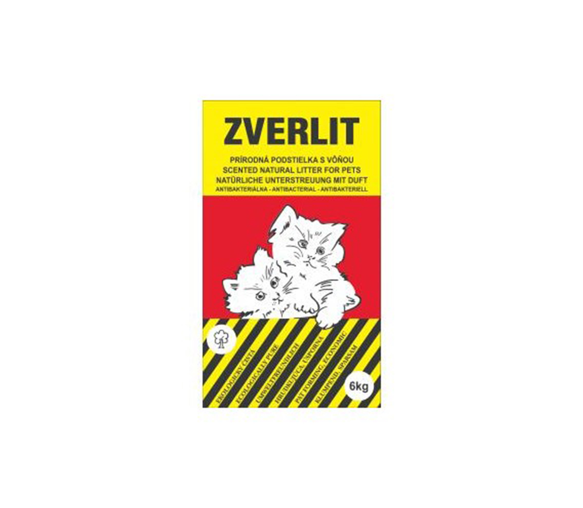 Zverlit lõhnastatud paakuv kassiliiv 6kg 1 Zverlit lõhnastatud paakuv kassiliiv 6kg