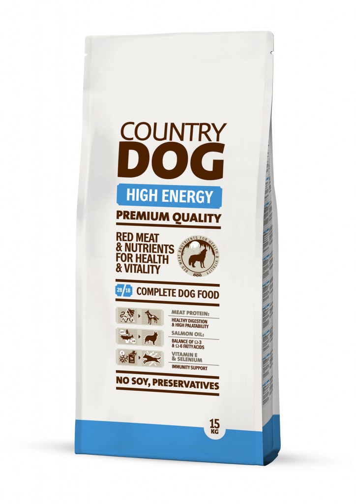 Country Dog High Energy koeratoit 15kg 1 Country Dog High Energy koeratoit 15kg