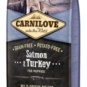 Carnilove Salmon & Turkey for Puppies koeratoit 12 kg