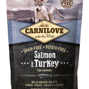 Carnilove Salmon & Turkey for Puppies koeratoit 1,5 kg