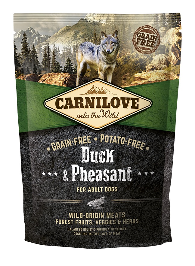 Carnilove Duck & Pheasant for Adult koeratoit 1,5 kg 1 Carnilove Duck & Pheasant for Adult koeratoit 1,5 kg