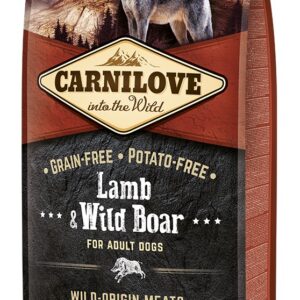 Carnilove Lamb & Wild Boar for Adult koeratoit 12 kg