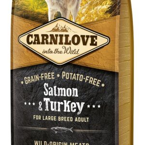Carnilove Salmon & Turkey for Large Breed Adult koeratoit 12 kg