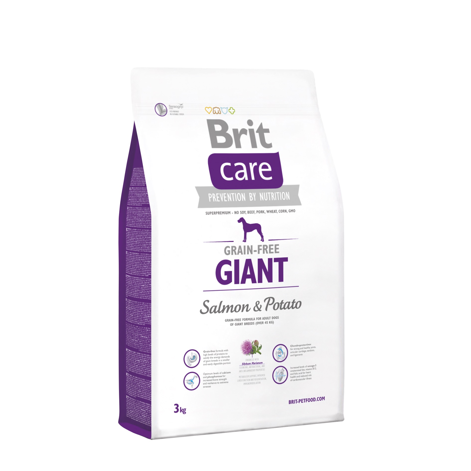 Brit Care Giant Salmon & Potato koeratoit 3 kg 1 Brit Care Giant Salmon & Potato koeratoit 3 kg