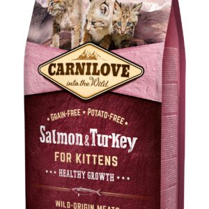 Carnilove Salmon & Turkey for Kittens kassitoit 6 kg