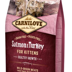 Carnilove Salmon & Turkey for Kittens kassitoit 2 kg