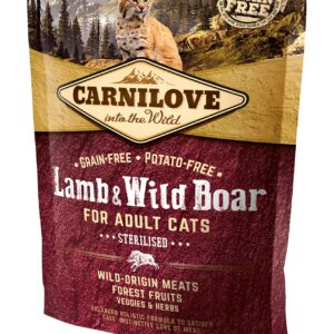Carnilove Lamb & Wild Boar for Sterilised kassitoit 400g