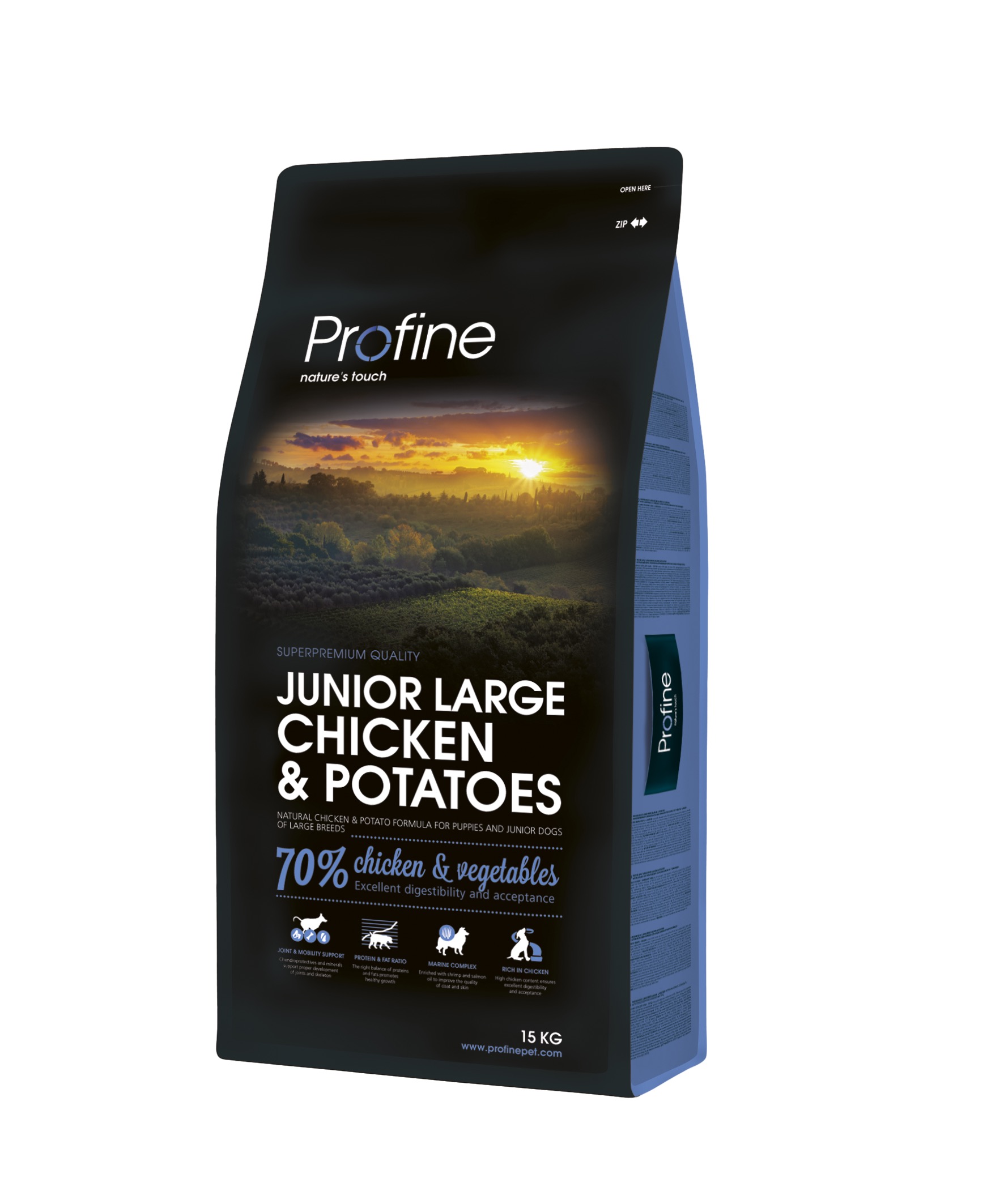 Profine Junior Large Chicken & Potatoes koeratoit 15 kg 1 Profine Junior Large Chicken & Potatoes koeratoit 15 kg