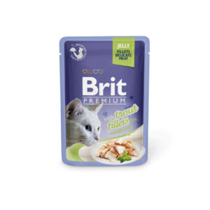 Brit Premium Cat Delicate Trout Fillets in Jelly märgtoit kassidele 85g