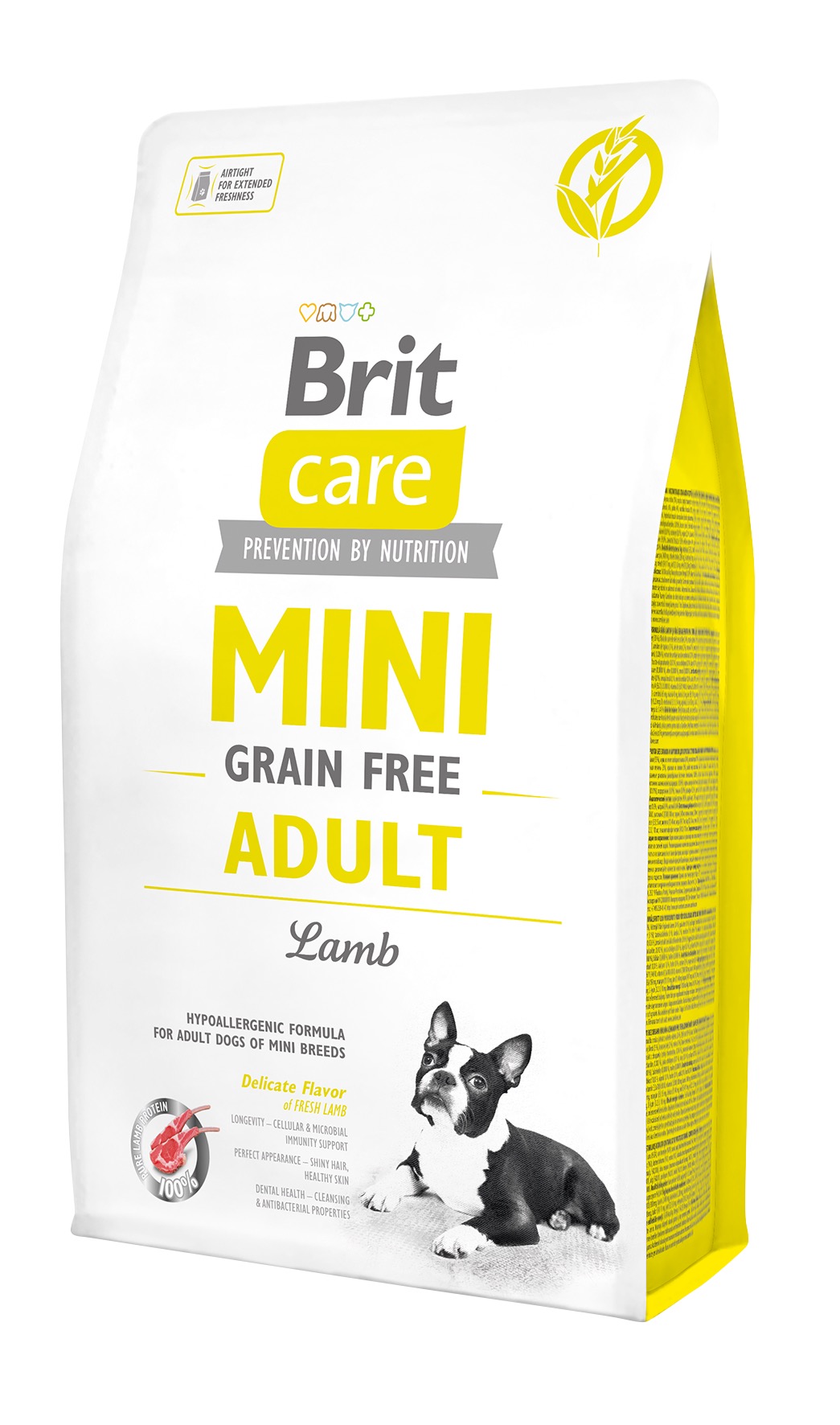 Brit Care Mini Adult Lamb teraviljavaba koeratoit 2 kg 1 Brit Care Mini Adult Lamb teraviljavaba koeratoit 2 kg