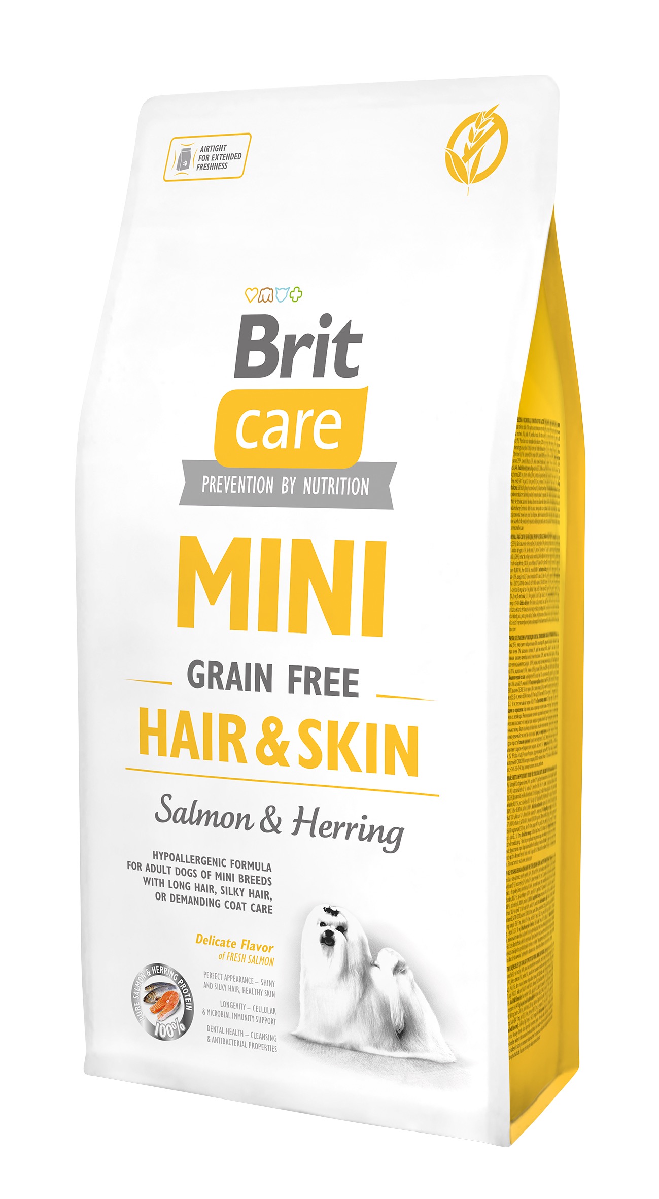 Brit Care Mini Hair Skin koeratoit 7 kg 1 Brit Care Mini Hair Skin koeratoit 7 kg