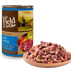 Sams Field Lamb & Apple konserv koertele 400g