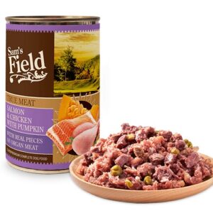 Sam & Field Salmon & Chicken with Pumpkin konserv koertele 400g