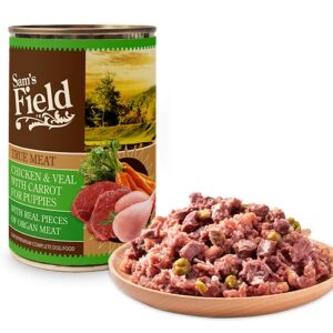 Sam's Field Chicken & Veal with Carrot konserv kutsikatele 400g