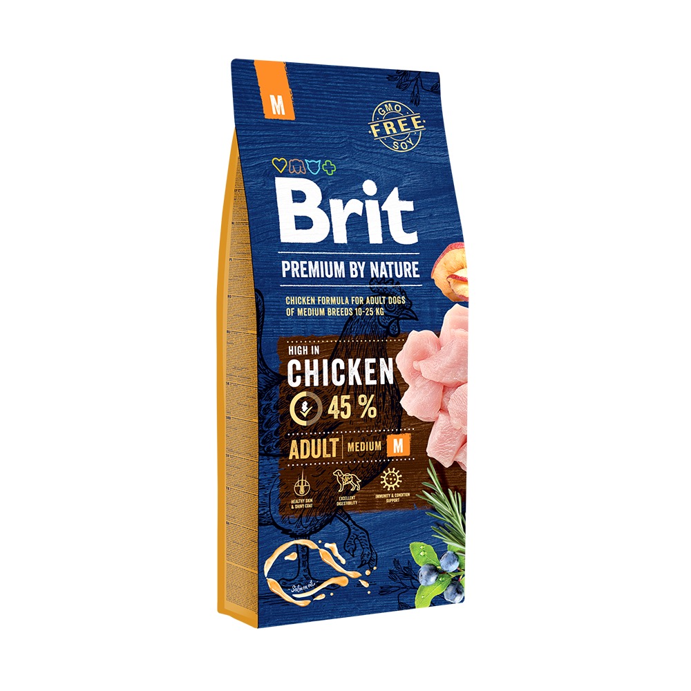 Brit Premium by Nature Adult M koeratoit 15 kg 1 Brit Premium by Nature Adult M koeratoit 15 kg