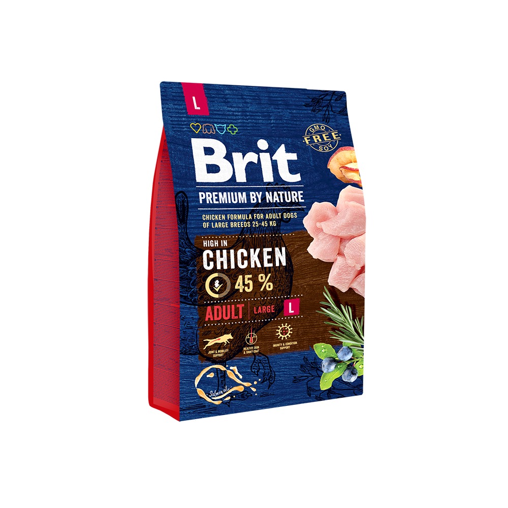 Brit Premium by Nature Adult L koeratoit 3 kg 1 Brit Premium by Nature Adult L koeratoit 3 kg