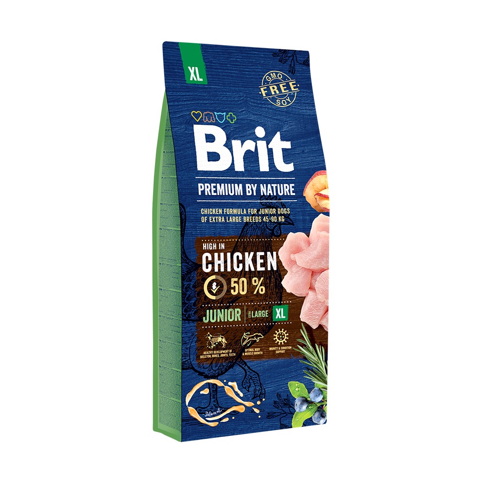 Brit Premium by Nature Junior XL koeratoit 15 kg 1 Brit Premium by Nature Junior XL koeratoit 15 kg