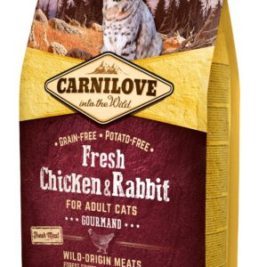 Carnilove Fresh Chicken & Rabbit for Adult kassitoit 2 kg