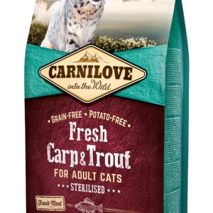 Carnilove Fresh Carp & Trout for Sterilised kassitoit 6 kg