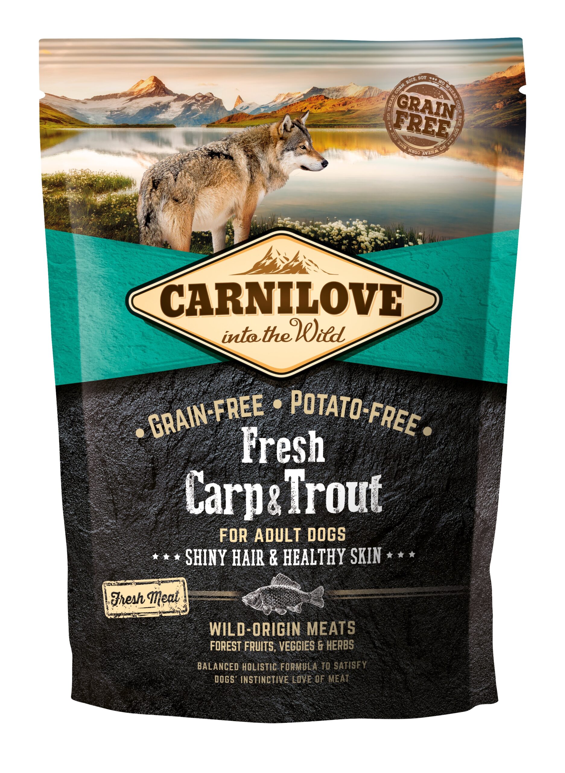 Carnilove Fresh Carp & Trout koeratoit 1,5 kg 1 Carnilove Fresh Carp & Trout koeratoit 1,5 kg